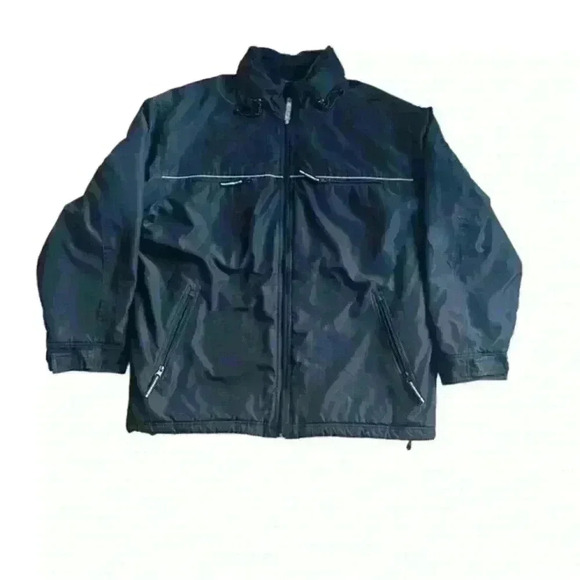 Vintage Kno Betta Savvy‎ Denim Snow Jacket size Large EUC - Picture 1 of 4